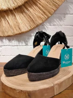 Alpargatas Mykonos negra