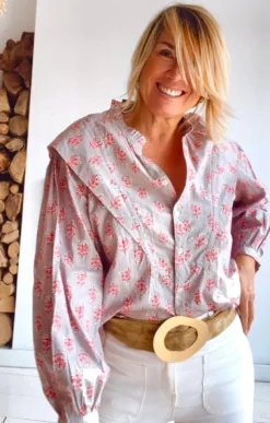 Blusa Andrea rosa