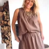 Blusa chocolate