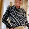 Blusa oliva black