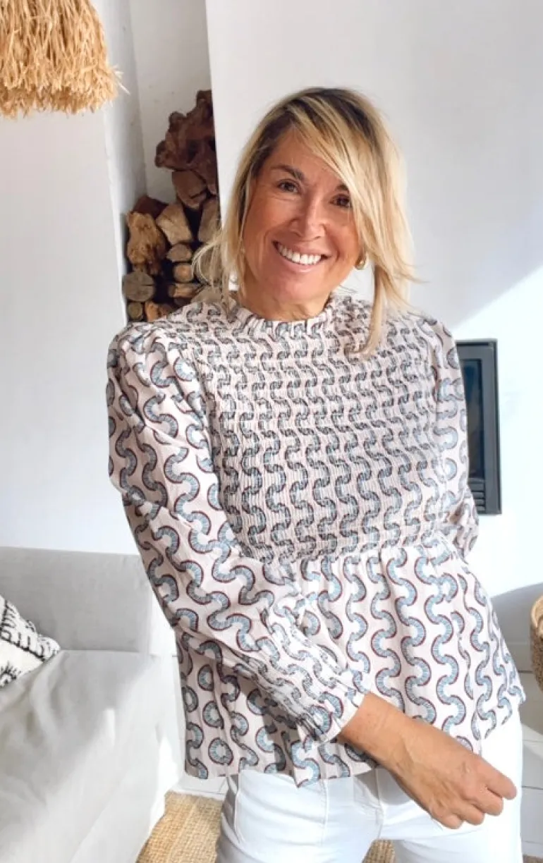 Blusa Philadelphia azul