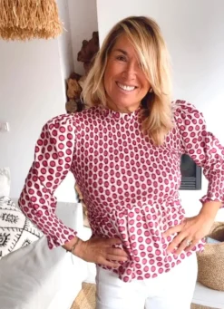 Blusa Philadelphia buganvilla