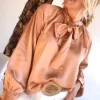 Blusa Sofía salmón