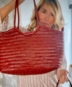 Bolso Capricho grande rojo