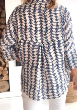 Camisa Alba azul