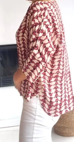 Camisa Alba buganvilla