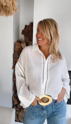 Camisa Carmen Blanca