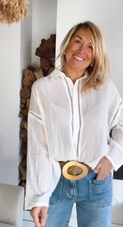 Camisa Carmen Blanca