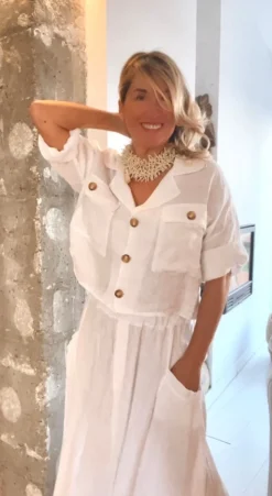 Camisa Malú blanca