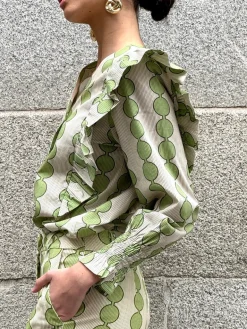 Camisa Sunset verde