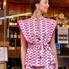 Chaleco Arena fucsia