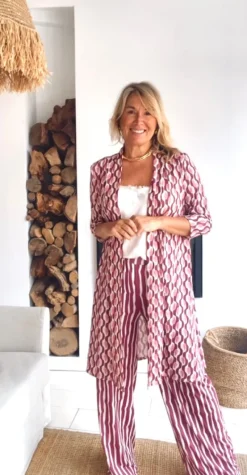 Chaqueta buganvilla