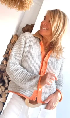 Chaqueta Mykonos gris