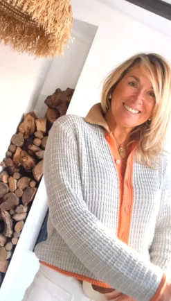 Chaqueta Mykonos gris