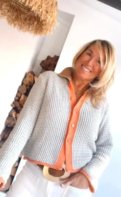 Chaqueta Mykonos gris