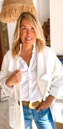 Chaqueta Obet Blanca