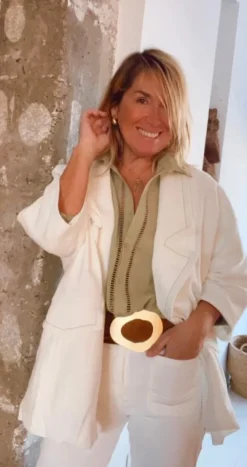 Chaqueta Obet Blanca