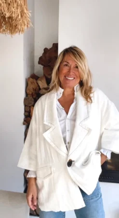 Chaqueta Obet Blanca
