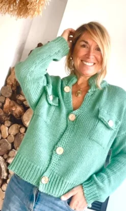 Chaqueta Praga verde