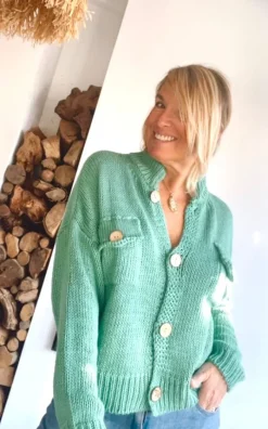 Chaqueta Praga verde