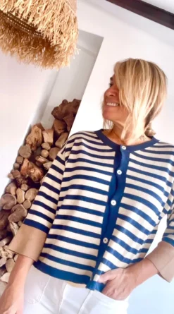 Chaqueta Santorini marino
