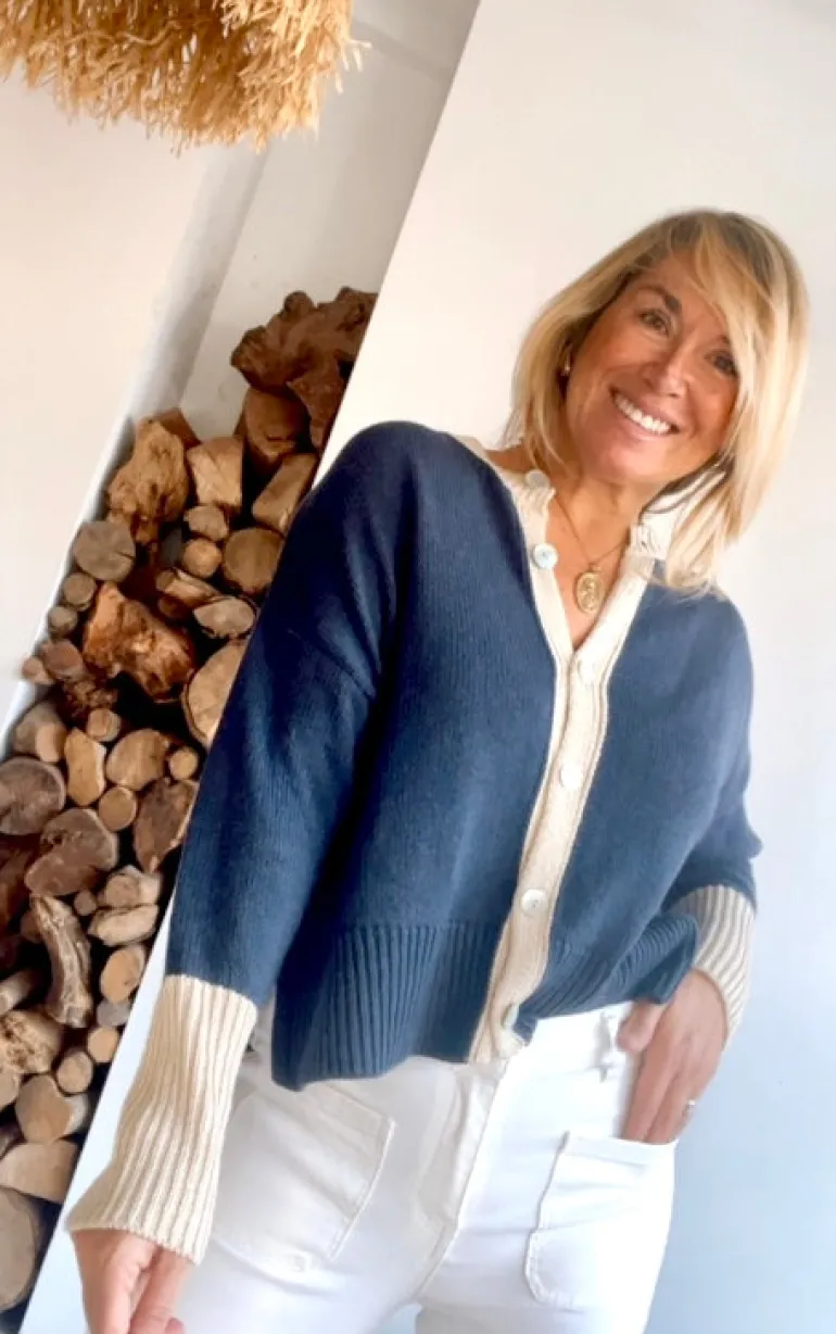 Chaqueta Suiza marino