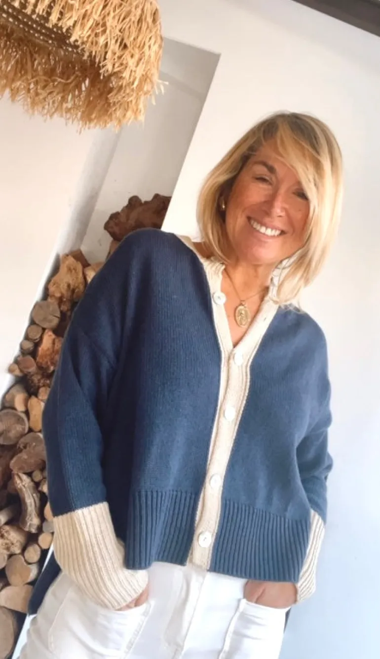 Chaqueta Suiza marino