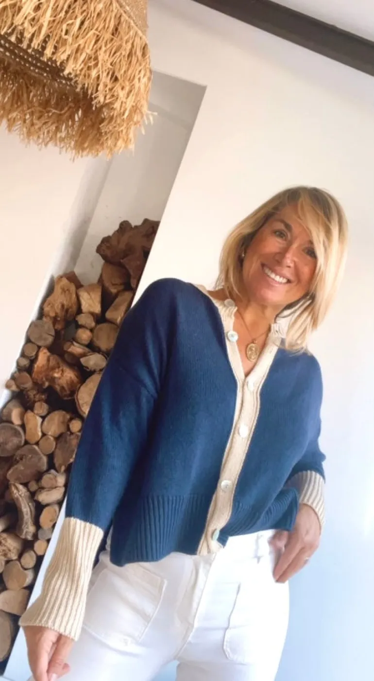 Chaqueta Suiza marino