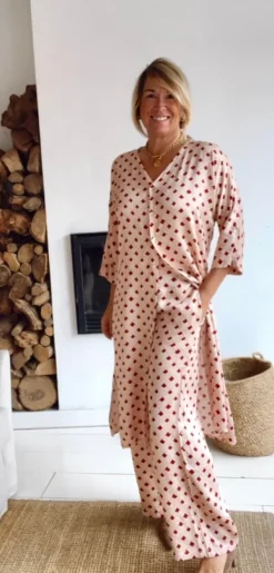 Pantalón Génova rojo