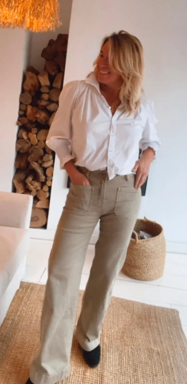 Pantalón Madison beige