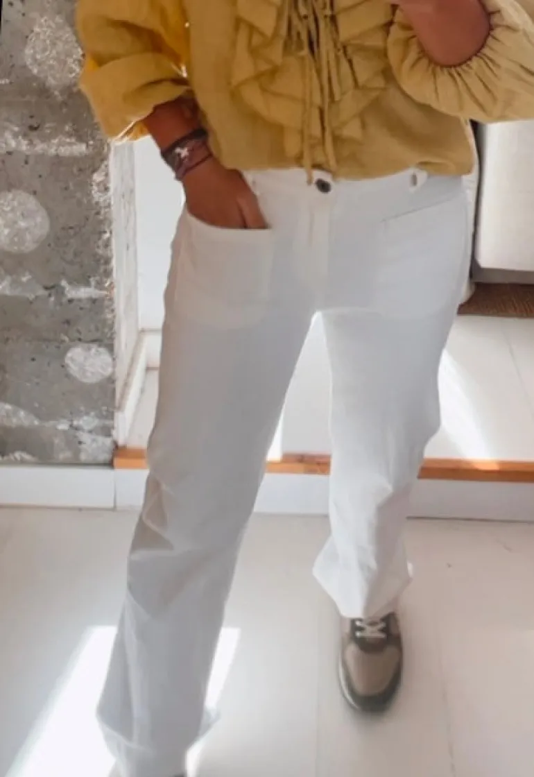 Pantalón Madison blanco