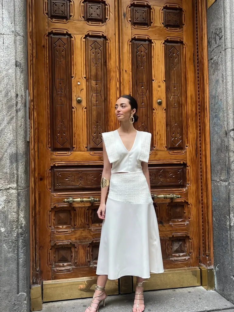 Traje Harbour beige