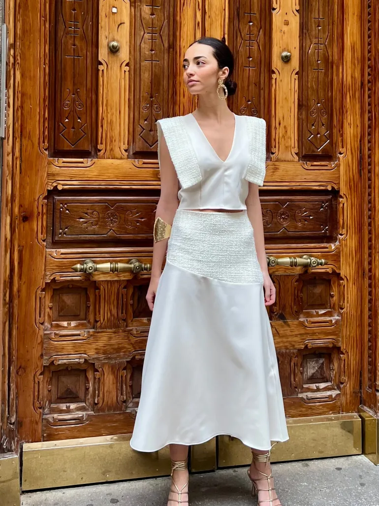 Traje Harbour beige