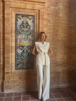 Traje Milos crudo