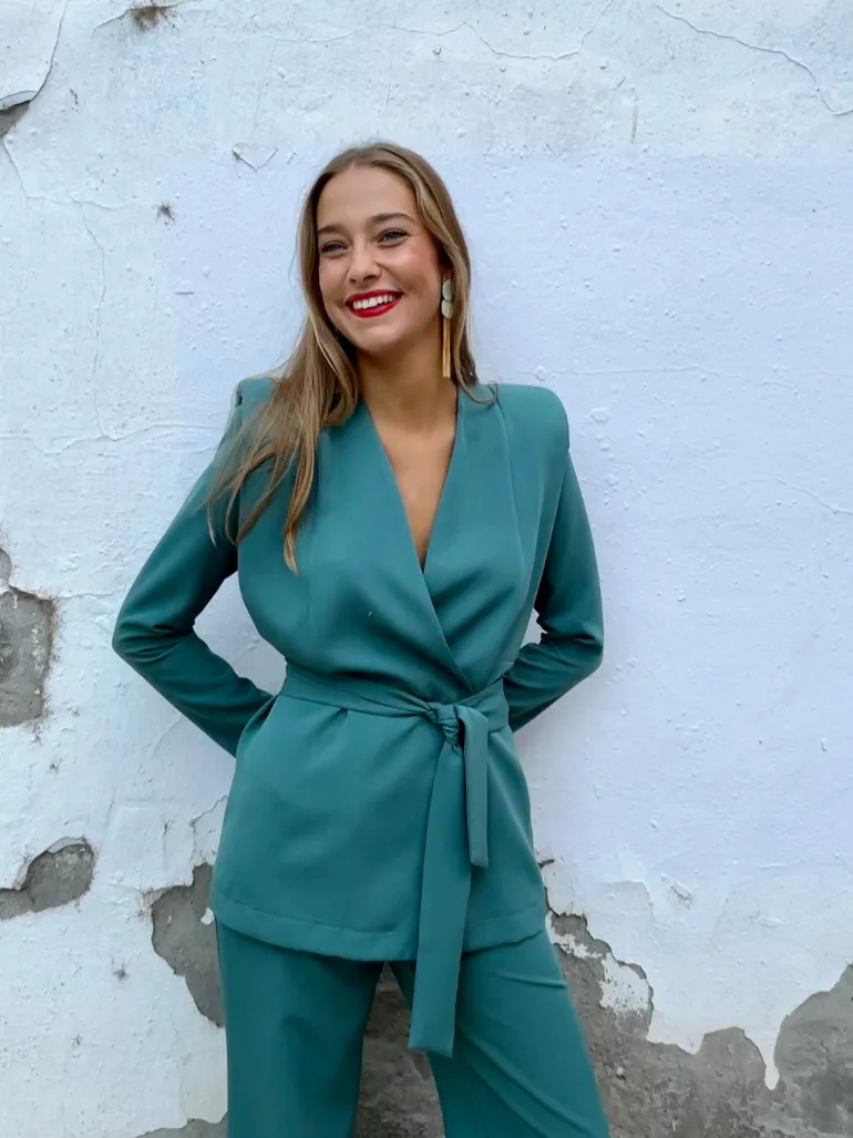 Traje Santorini Aqua