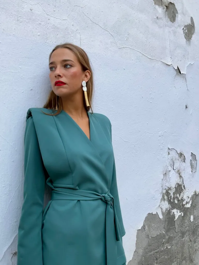 Traje Santorini Aqua