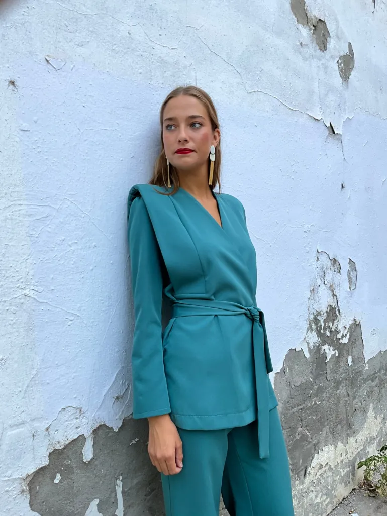 Traje Santorini Aqua