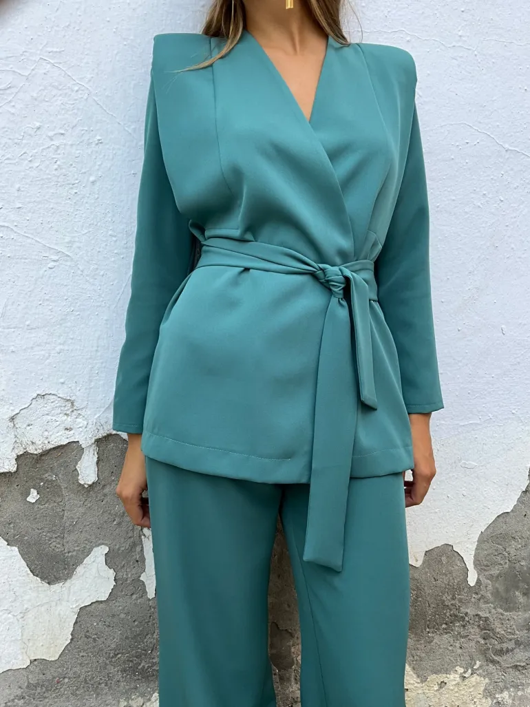Traje Santorini Aqua