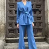 Traje Santorini azul