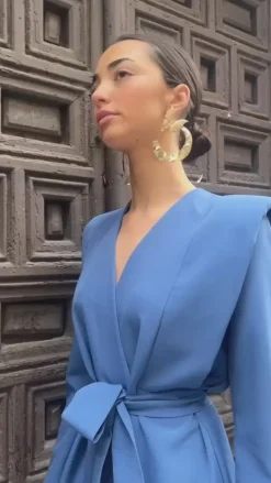 Traje Santorini azul