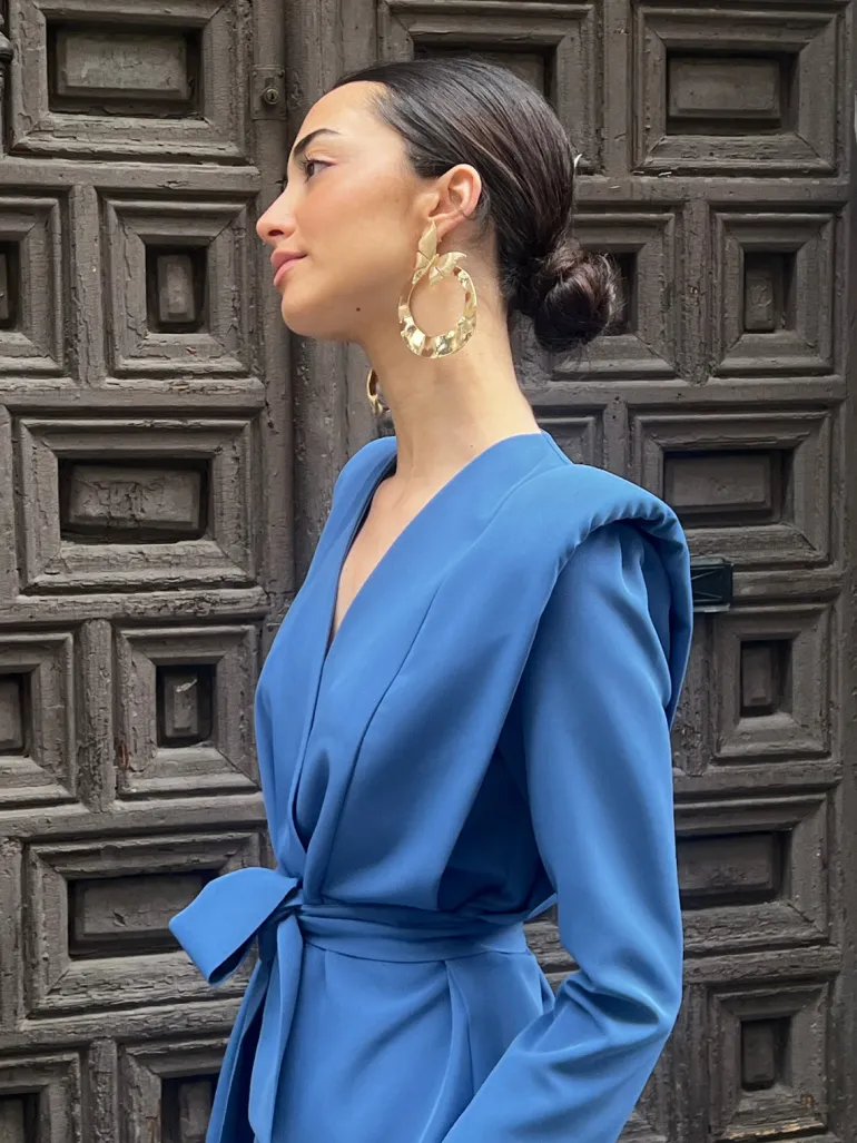 Traje Santorini azul