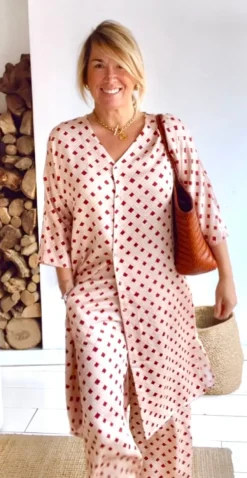 Vestido Génova rojo