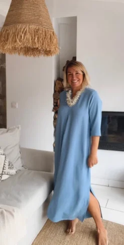 Vestido Laura azul