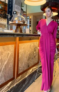 Vestido Manhattan fucsia