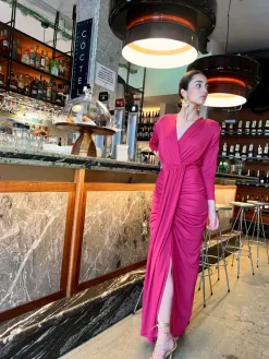 Vestido Manhattan fucsia