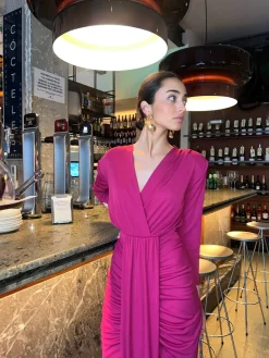 Vestido Manhattan fucsia