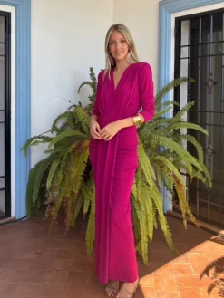 Vestido Manhattan fucsia
