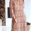 Vestido Marilyn marrón
