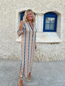 Vestido Praga blue