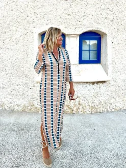 Vestido Praga blue